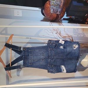 Blue Spice, overall skirt. Size 13